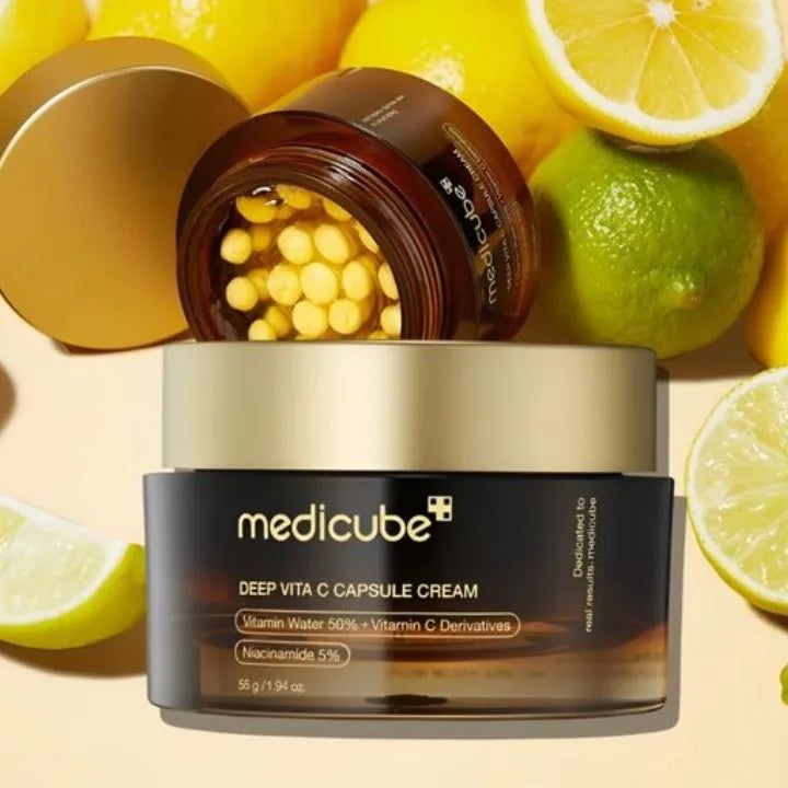 Medicube Deep Vitamin C Golden Capsule Cream