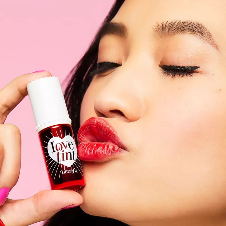 Lovetint Fiery-red tinted lip & cheek stain