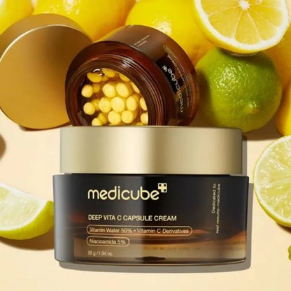 Medicube Deep Vitamin C Golden Capsule Cream
