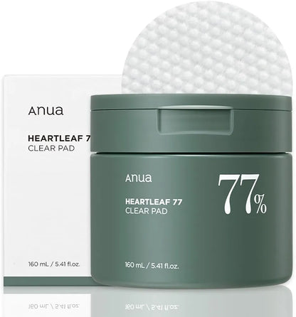 ANUA HEARTLEAF 77% TONER PADS, 160ml