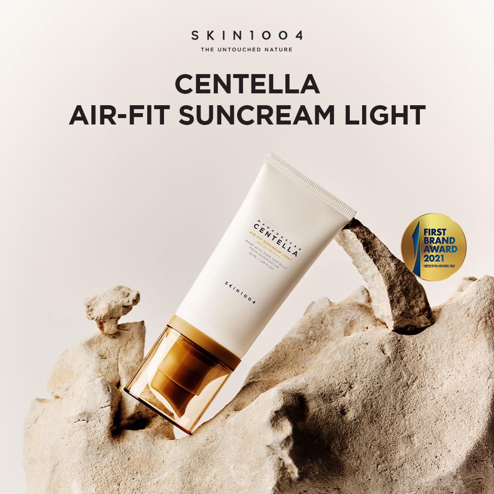 Skin 1004  Centella Air-Fit SPF 30 Light 50ml - Mineral Sunscreen