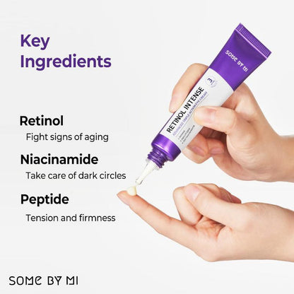 SOME BY MI Retinol Intense Advanced Triple Action Eye Cream, 30ml