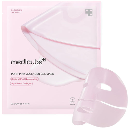 Medicube PDRN pink collagen jelly gel mask
