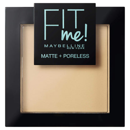 Maybelline Fit Me Matte + Poreless Pressed Face Powder Makeup & Setting Powder 110 Porcelain