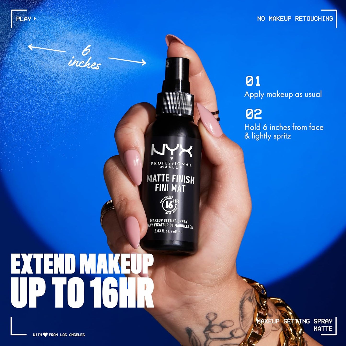 NYX MAKEUP SETTING SPRAY - MATTE