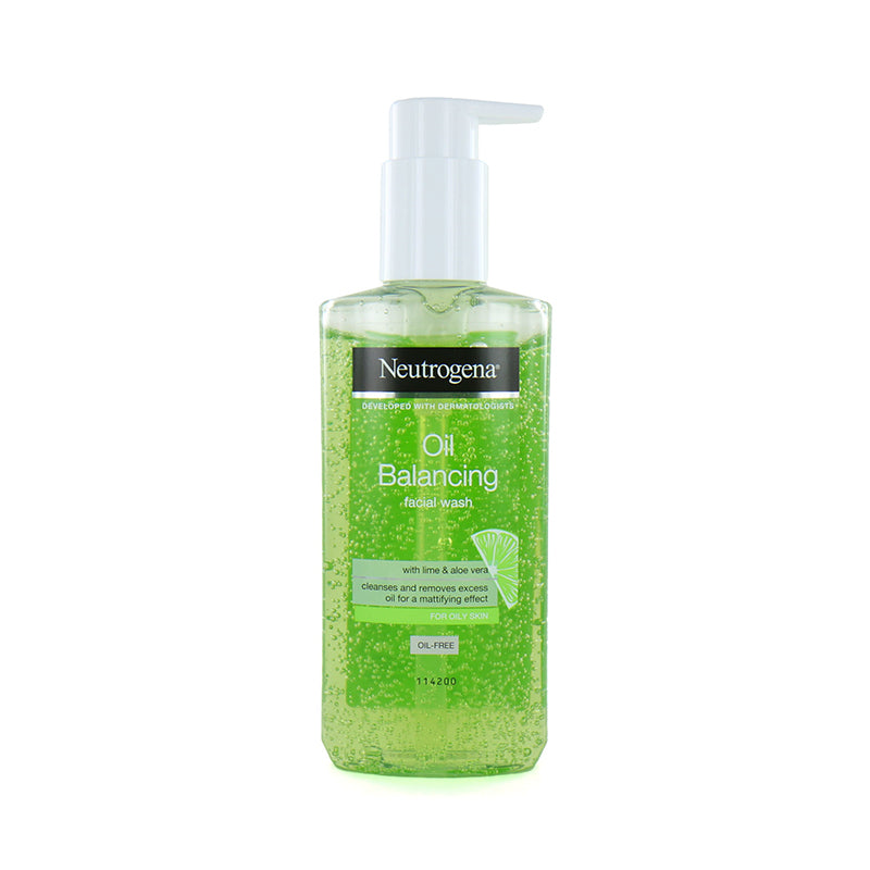 Neutrogena Oil Balancing With Lime Oil Free Skin Facial Wash, 200ml