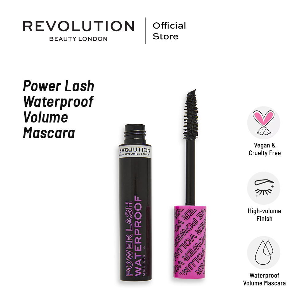 Revolution Relove Power Lash Waterproof Volume Mascara