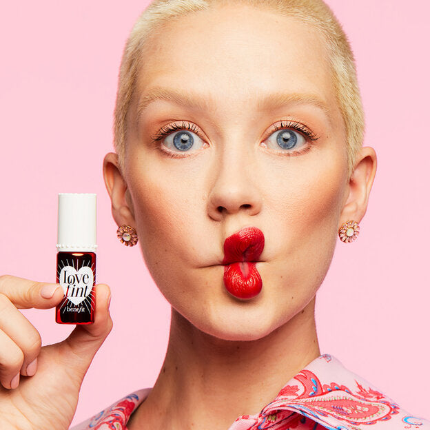 Lovetint Fiery-red tinted lip & cheek stain