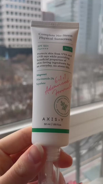 AXIS-Y - Complete No-Stress Physical Sunscreen 50ml